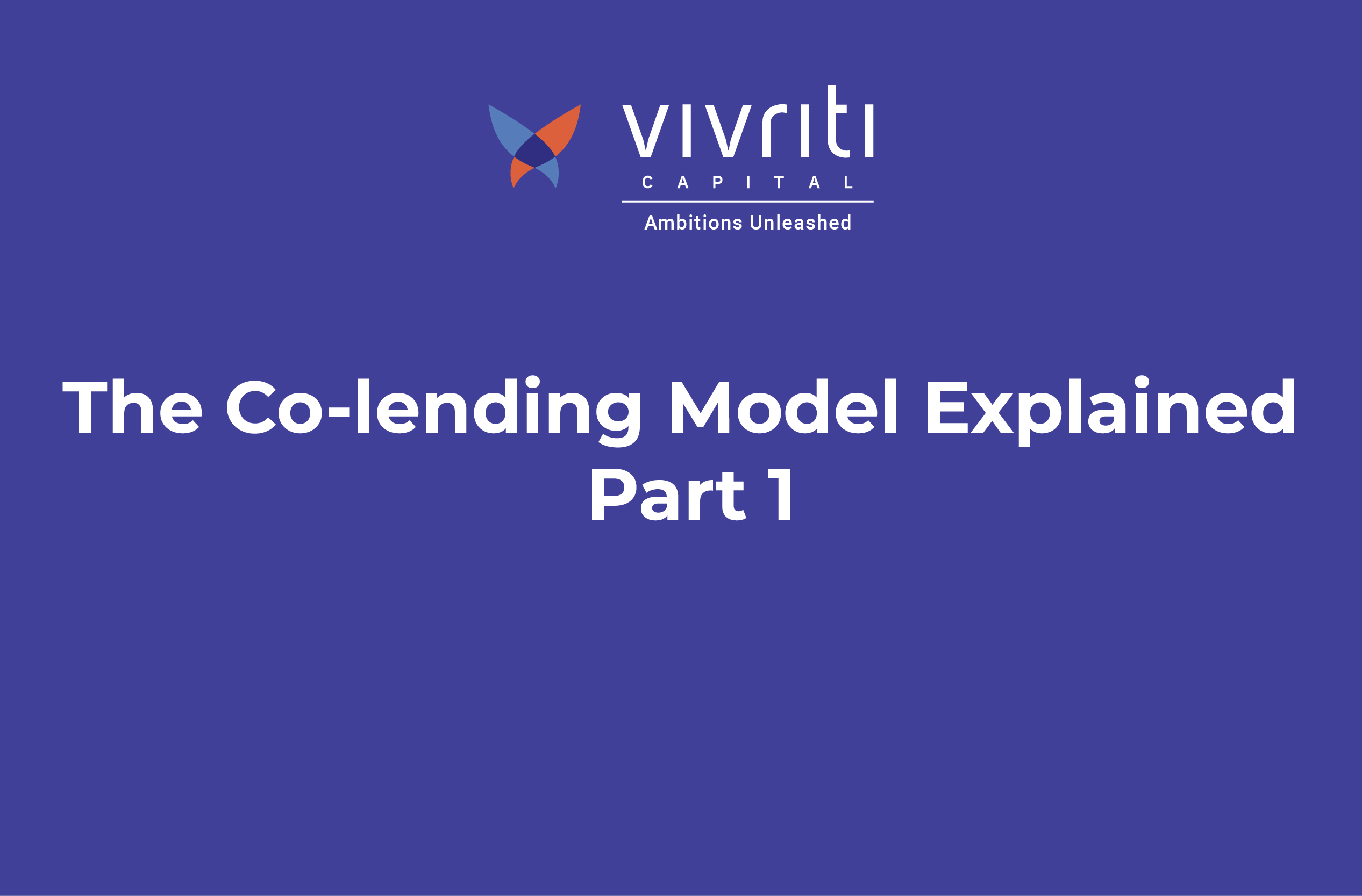 Co-lending Case Study Part 1